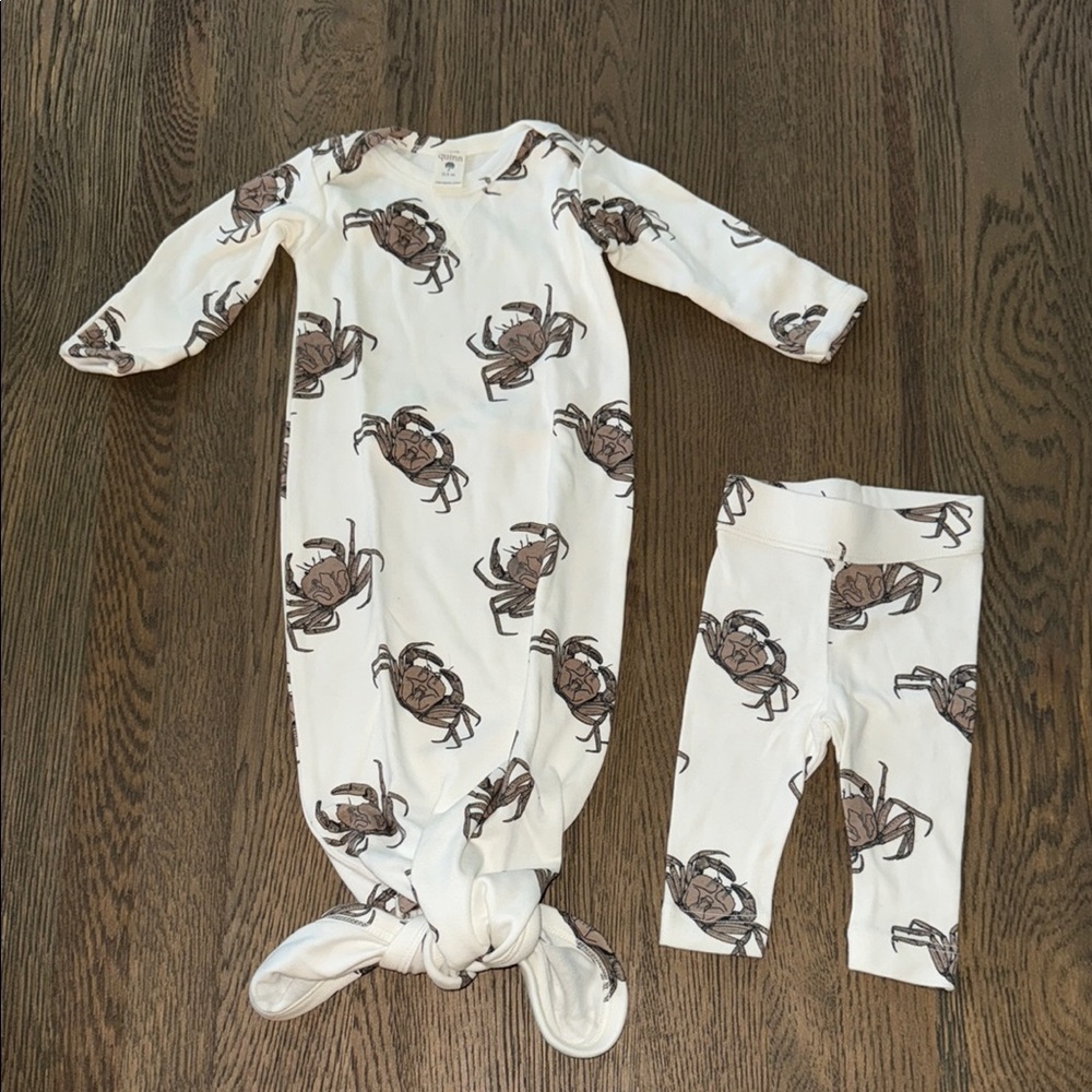Kate Quinn Crab Print Bundle 0-3 months